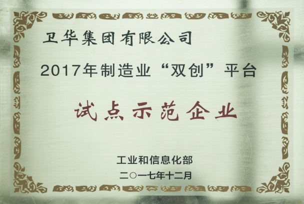 雙創(chuàng)平臺試點示范企業(yè)